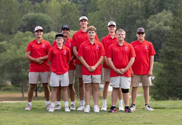 Cameron County Red Raider Golf Team 2025