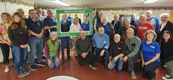 District Governor Visits Emporium  Rotary During World’s Greatest Meal