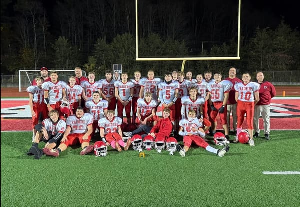 Red Raider Jr. High Caps  Perfect Season With 48-22 Victory Over Bradford